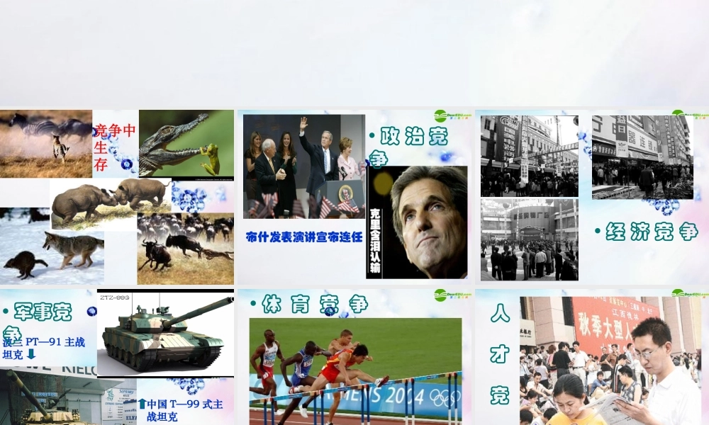 八年级政治上册 第八课(竞争合作求双赢)第一框课件 人教新课标版 课件