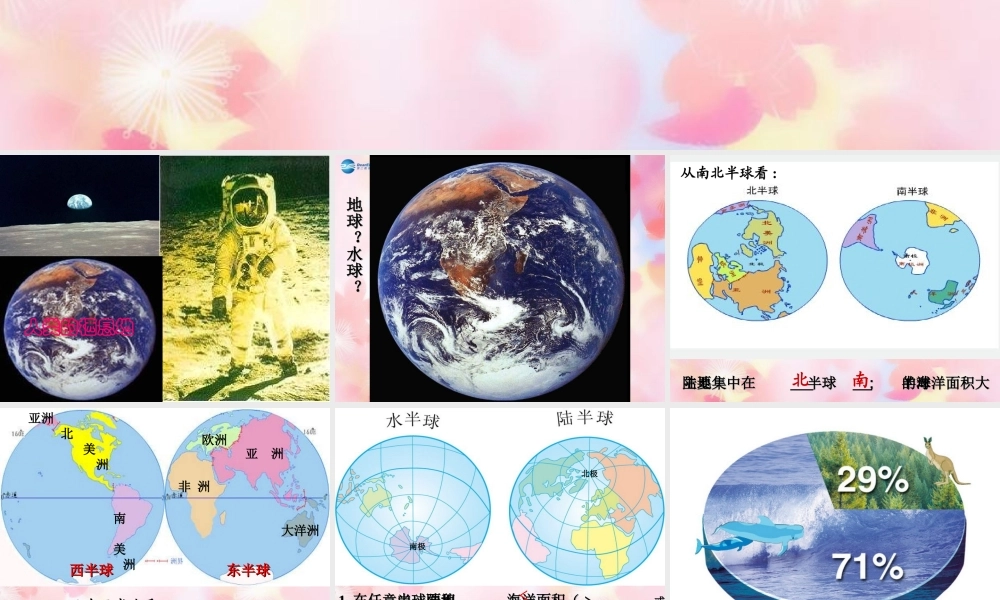 中学七年级地理上册 2.1 大洲和大洋课件 (新版)新人教版 课件