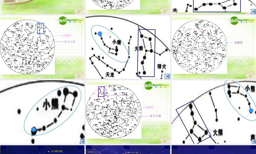 七年级科学上册 第1章 星空巡礼课件 华师版 课件