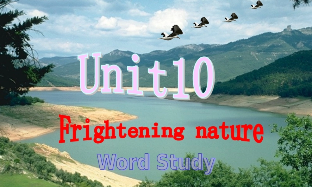 北京地区高二英语Unit10课件 新课标 人教版 课件