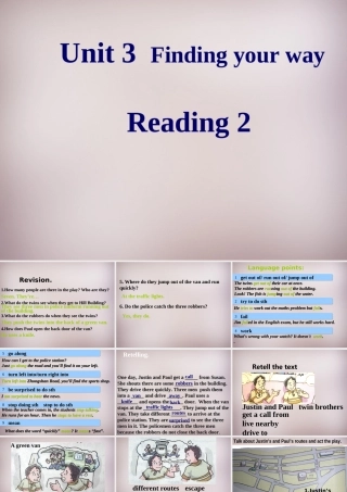 中学七年级英语下册 Unit 3 Finding your way reading 2课件 牛津版 课件