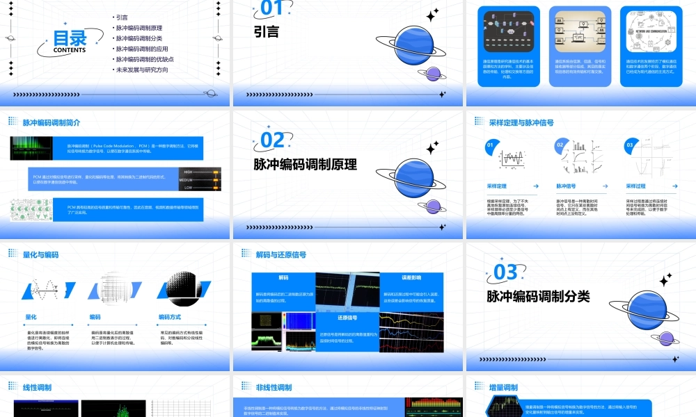现代通信原理脉冲编码调制资料课件