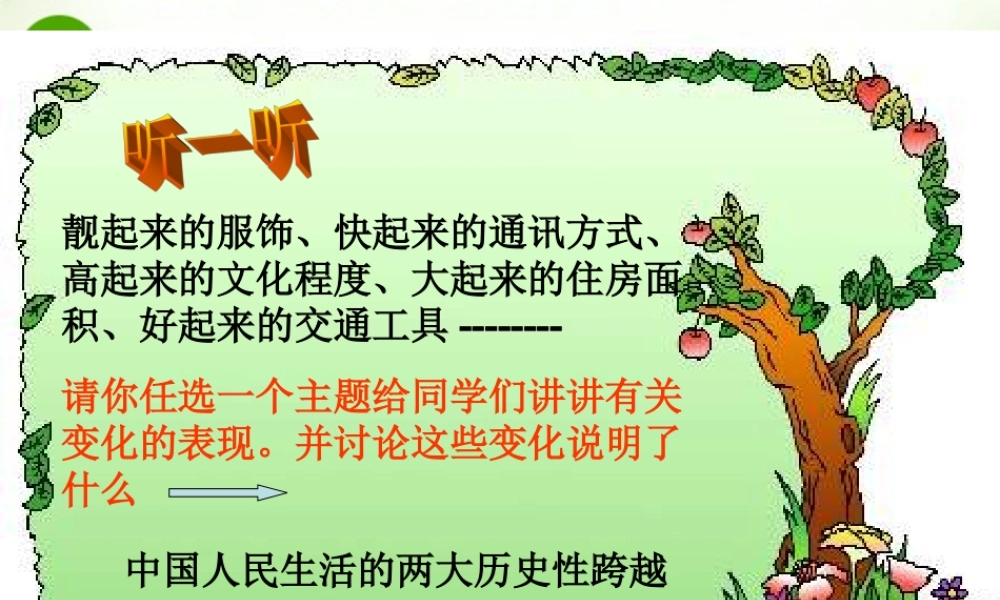 九年级政治 第11课(展望祖国未来)第2站课件 北师大版 课件