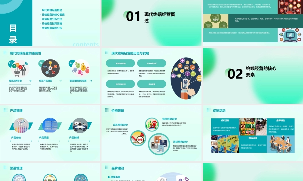 现代终端经营分析与指导课件