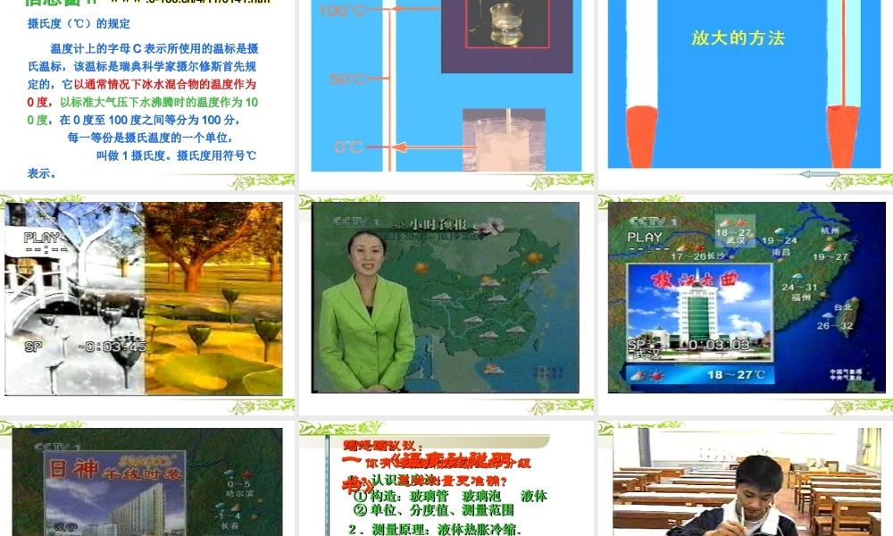 八年级物理下册 教师竞赛作品 物质三态课件 苏科版 课件