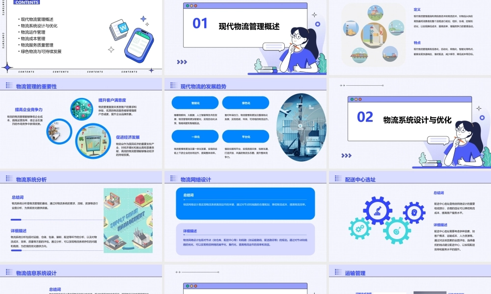 现代物流管理通用课件