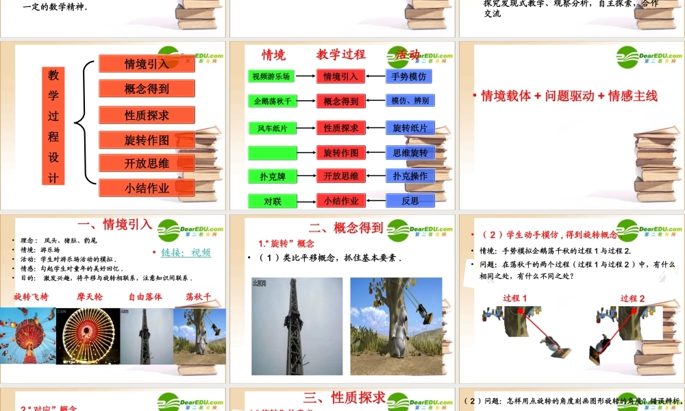 优质评课八年级数学图形的旋转说课稿课件苏科版 课件