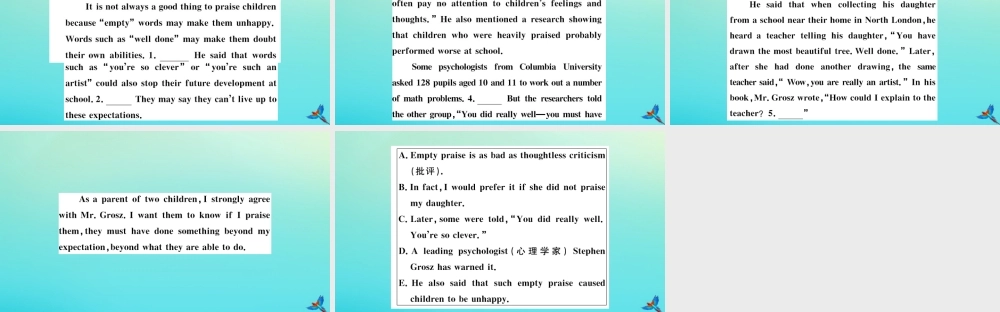 九年级英语全册 Unit 11 Sad movies make me cry(第4课时)习题课件 (新版)人教新目标版 课件