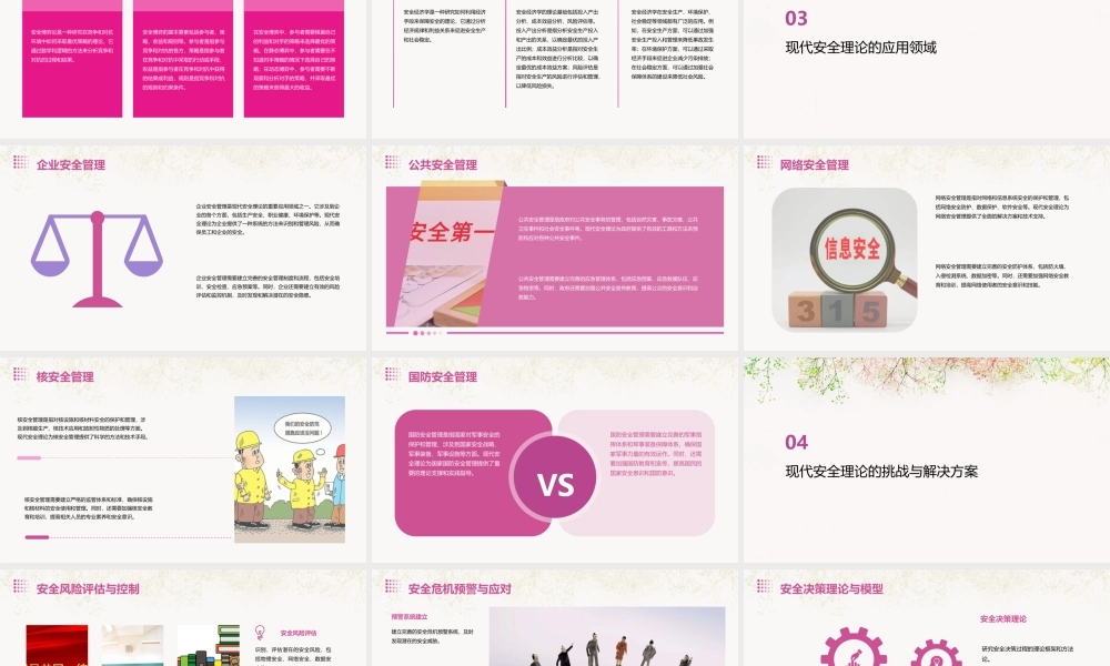 现代安全理论课件