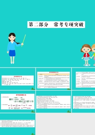 七年级生物下册 期末抢分必胜课 第二部分 常考专项突破课件(新版)新人教版 课件