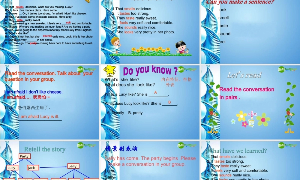 八年级英语上册 Module 7 Unit 1 That smells delicious!优质课件 外研版 课件