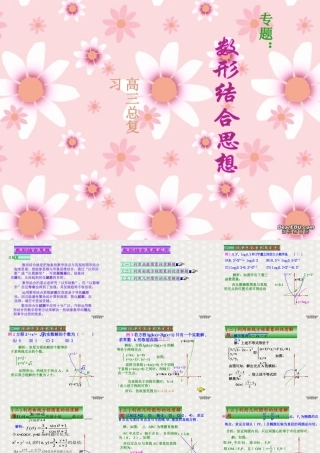 人教版数学数形结合专题复习指导 课件