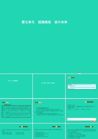 九年级政治全册 第五单元 迎接挑战 设计未来 第一节 走向新起点 第1框 我学习 我快乐课件 湘教版 课件