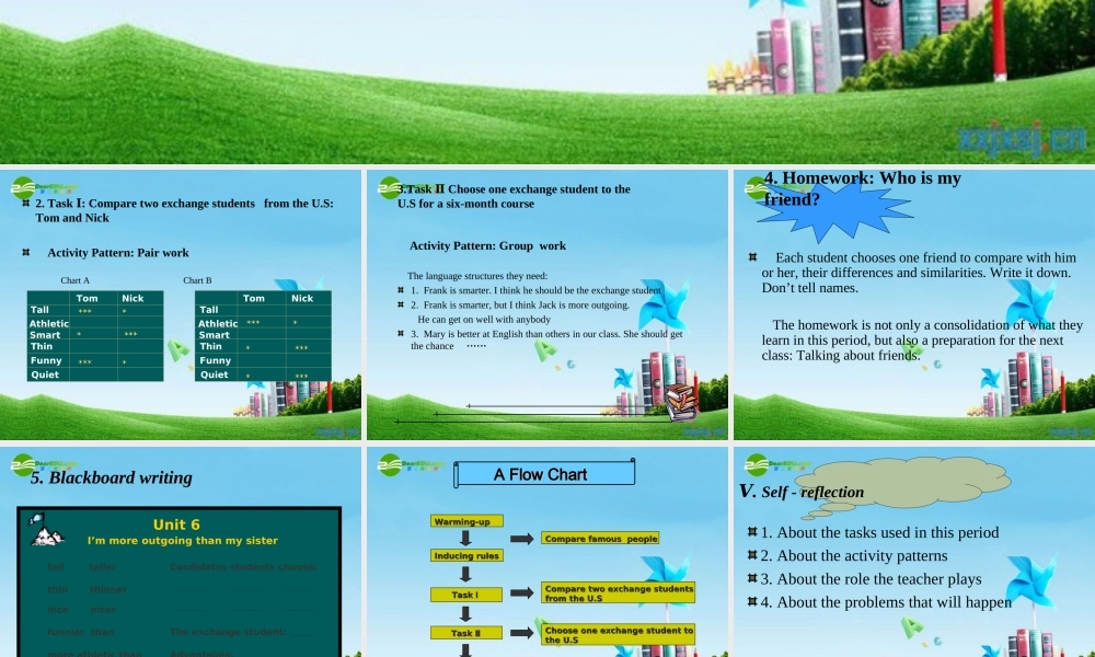八年级英语上册 Unit6说课课件 人教版 课件
