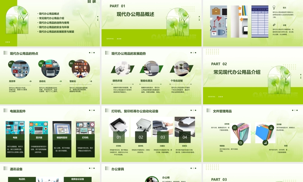 现代办公用品(用)课件