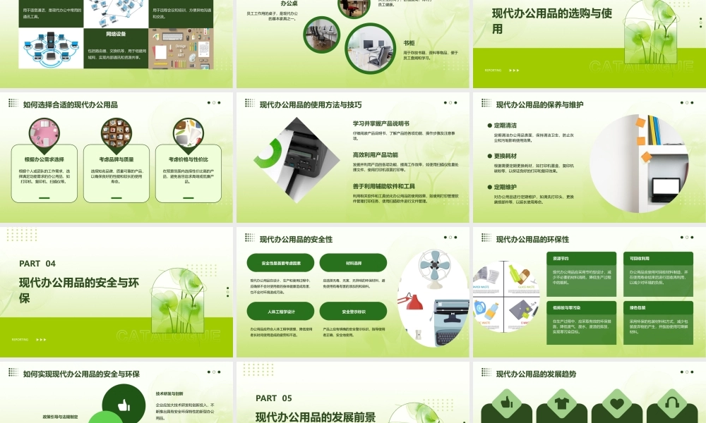 现代办公用品(用)课件