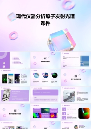 现代仪器分析原子发射光谱课件
