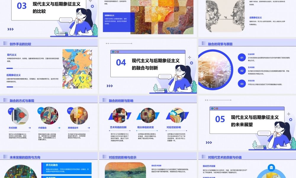 现代主义概述与后期象征主义课件