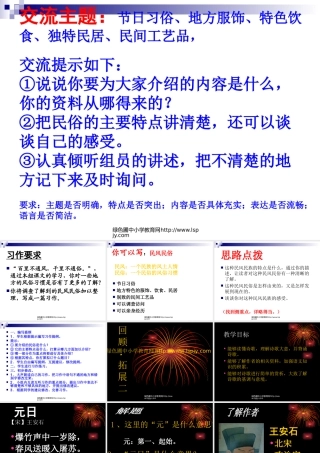 人教版六年级语文下册《口语交际习作二课件PPT》 (3)