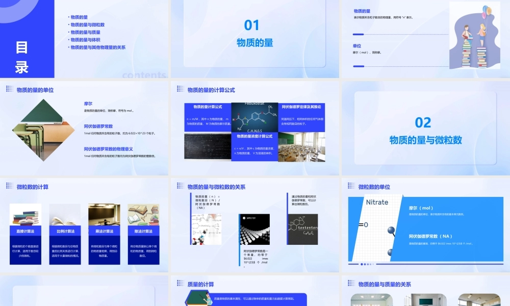 物质的量及其有关计算课件