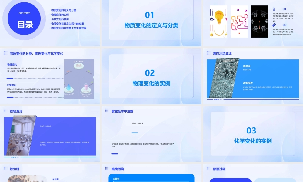 物质发生了什么变化课件
