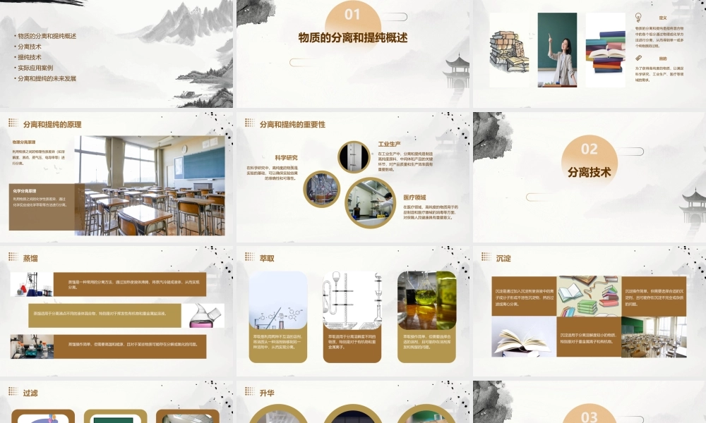 物质的分离和提纯 课件