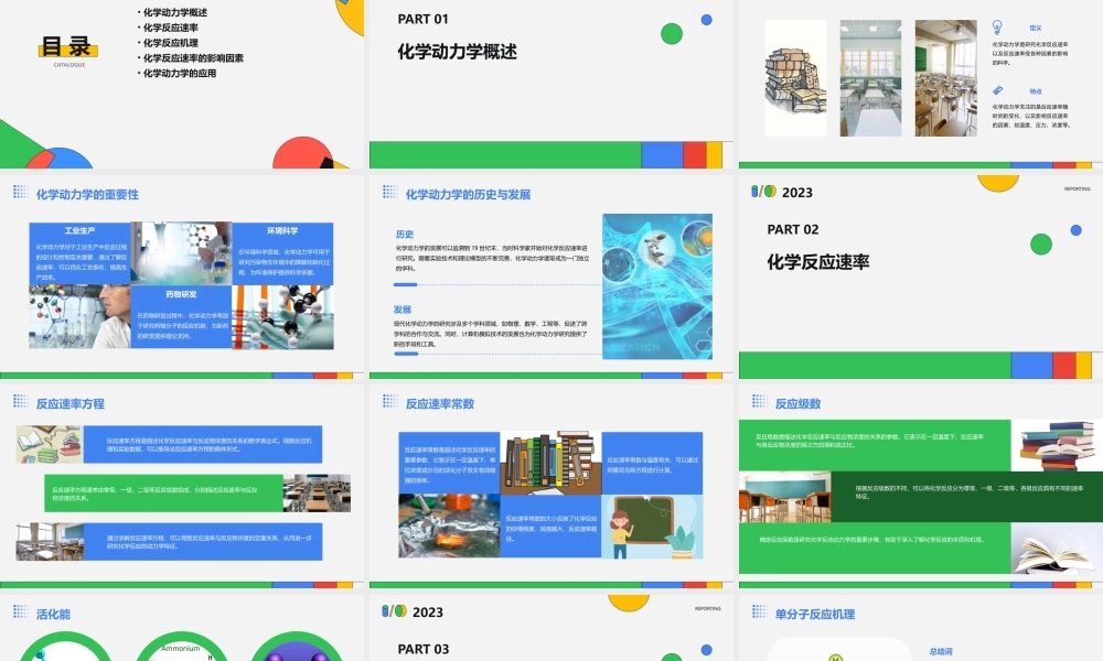 物理化学简明教程(印永嘉)化学动力学课件