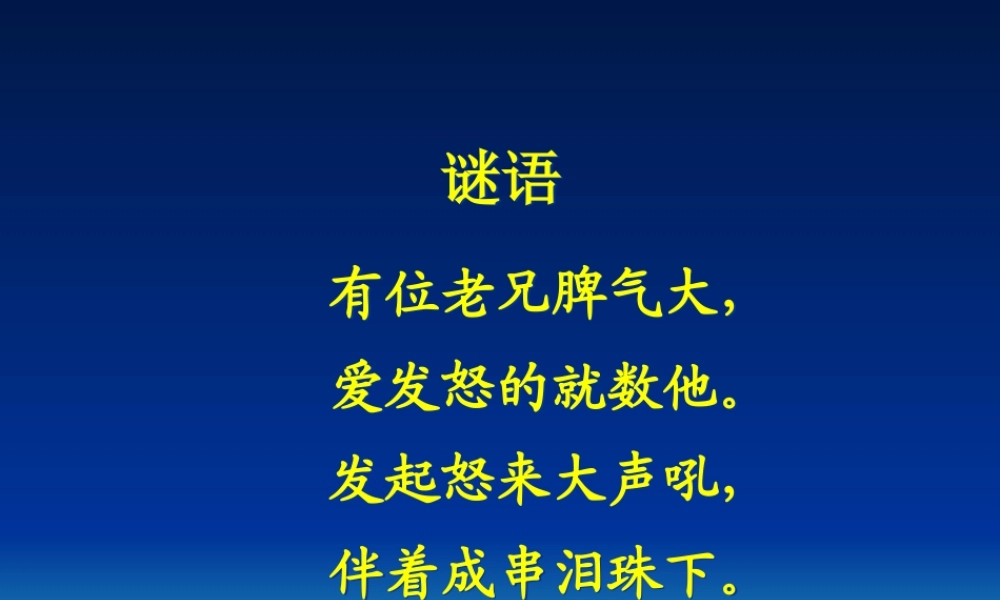 《雷雨》人教版四年级下册