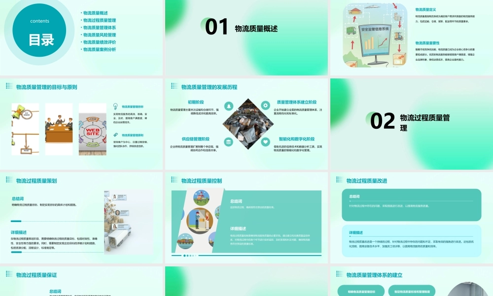 物流质量过程管理课件