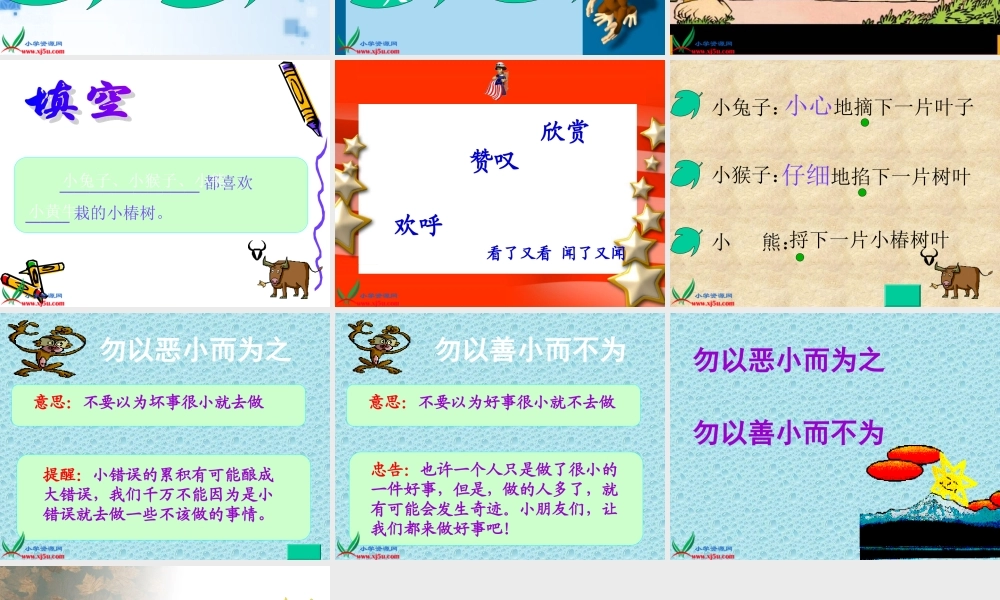 北师大版二年级语文下册《一片树叶_2》PPT课件