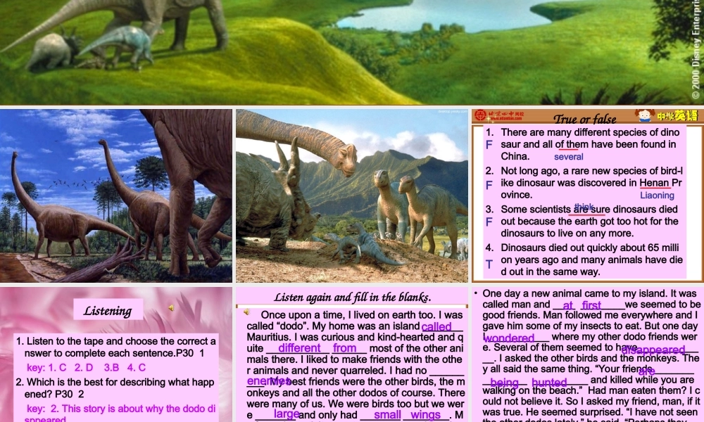 必修二第四单元UsingLanguage