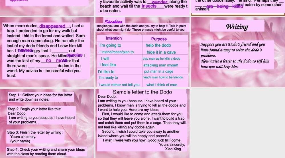 必修二第四单元UsingLanguage