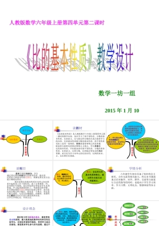 《比的基本性质》教学设计汇报