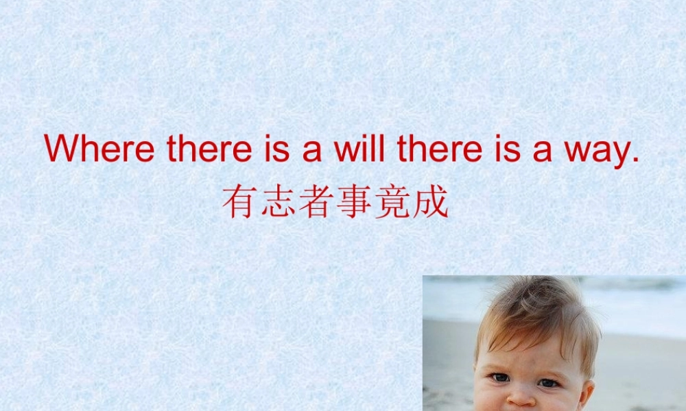 一般将来时课件(PPT)113