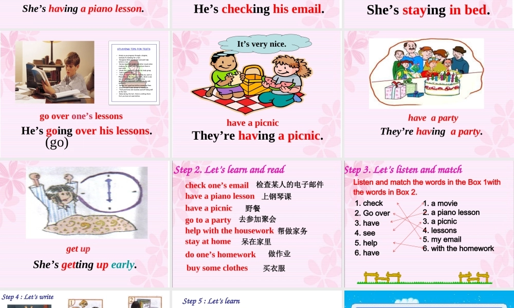 外研社初中英语七年级下册Module3_Making_plans_Unit1What_are_you_going_to_do_at_the_weekend_课件