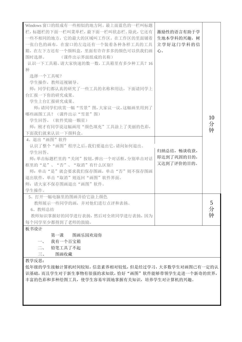 课题图画乐园欢迎你_第2页