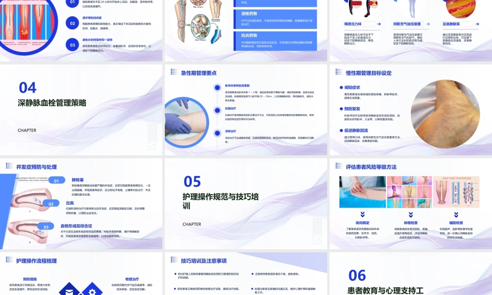 深静脉血栓预防与管理护理课件