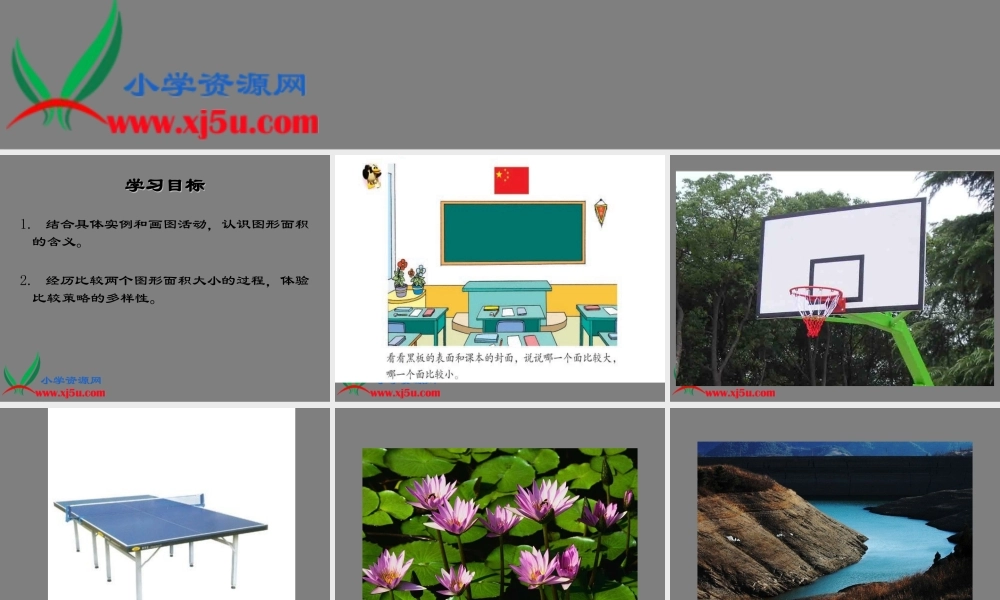 北师大版数学三年级下册《什么是面积》PPT课件之八
