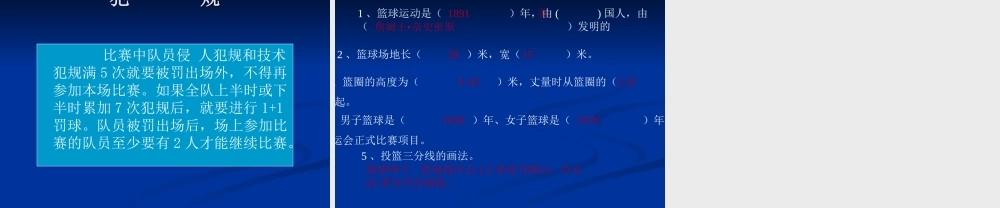 小篮球教学PPT