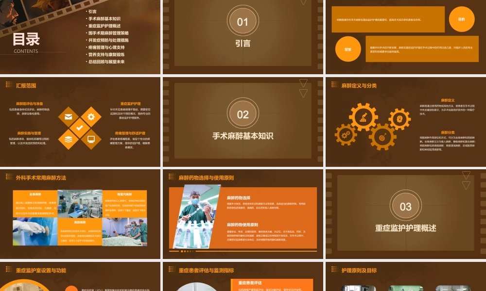 普通外科手术麻醉及重症监护护理