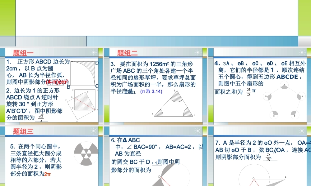 圆的专题复习