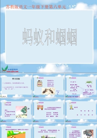 蚂蚁和蝈蝈 (5)