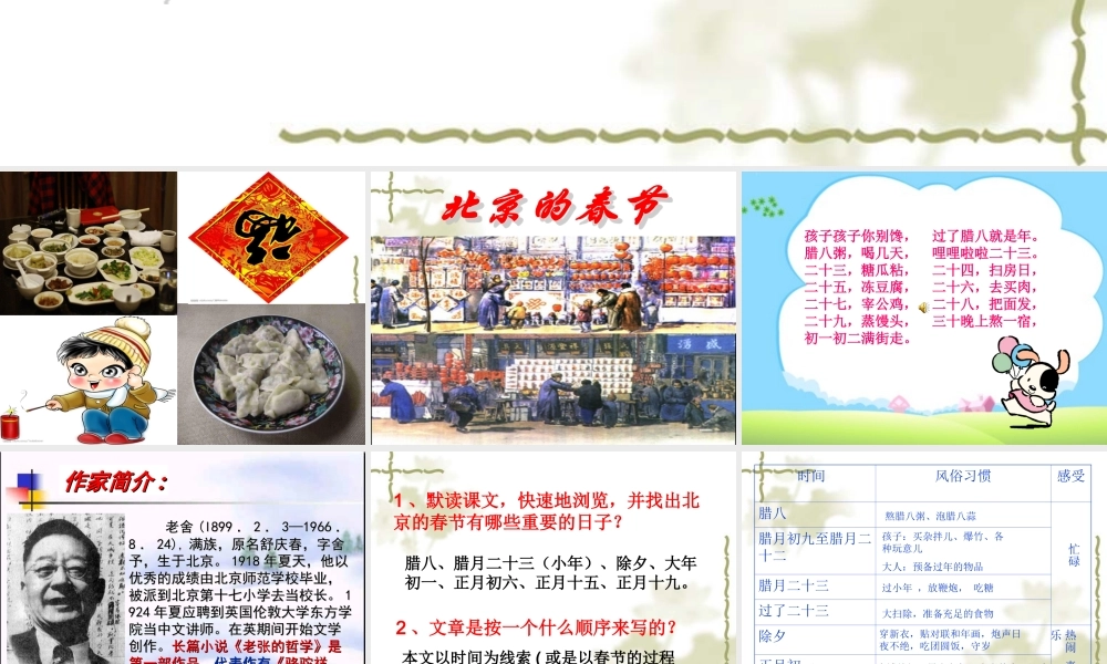 沪江小学资源网_六年级语文下册《北京的春节》课件_2013012123135757_281