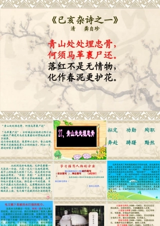 《青山处处埋忠骨》课件2 (2)