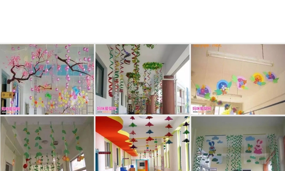幼儿园春天吊饰
