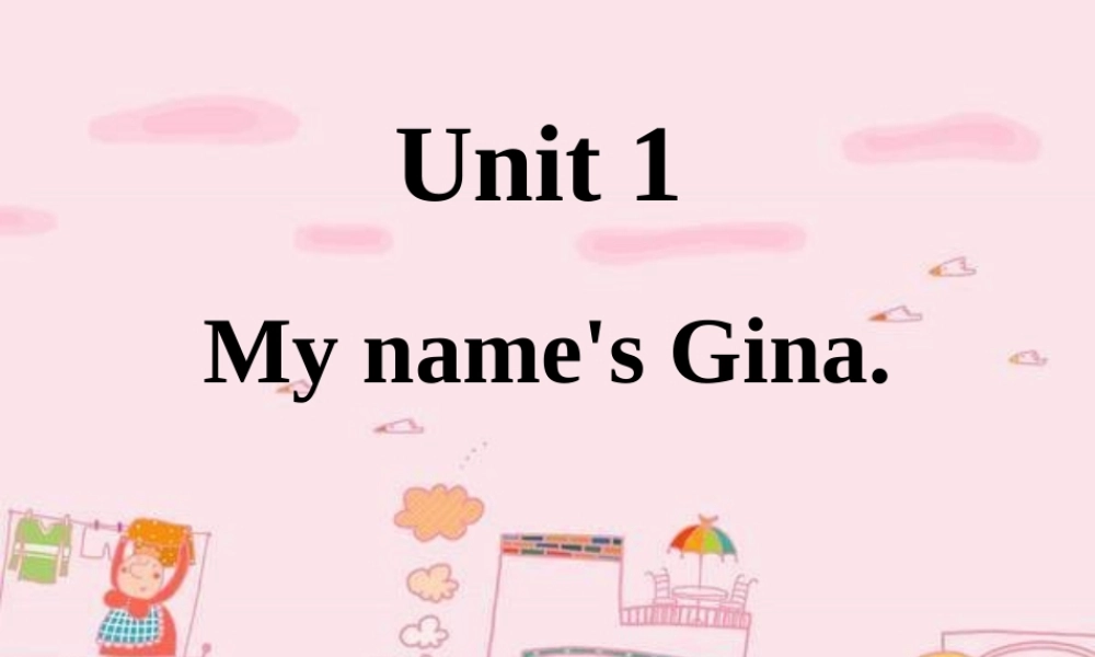 新目标英语七年级上unit1课件