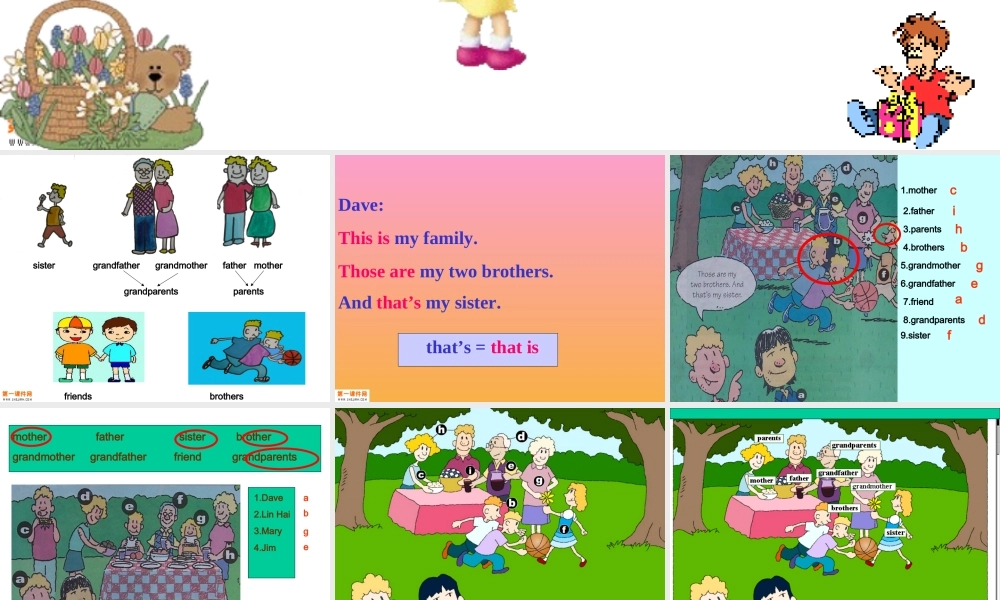 人教PEP版英语三年级下册《Unit2(4)》课件