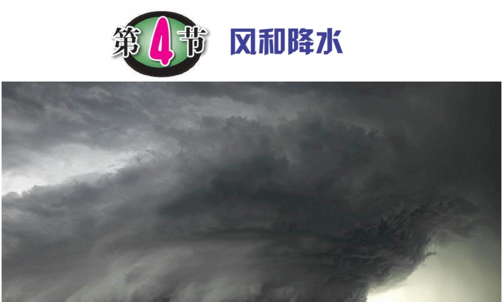 风和降水课件