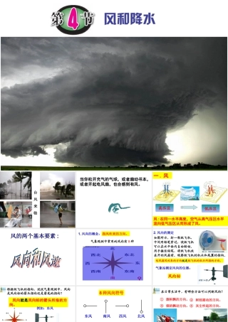 风和降水课件
