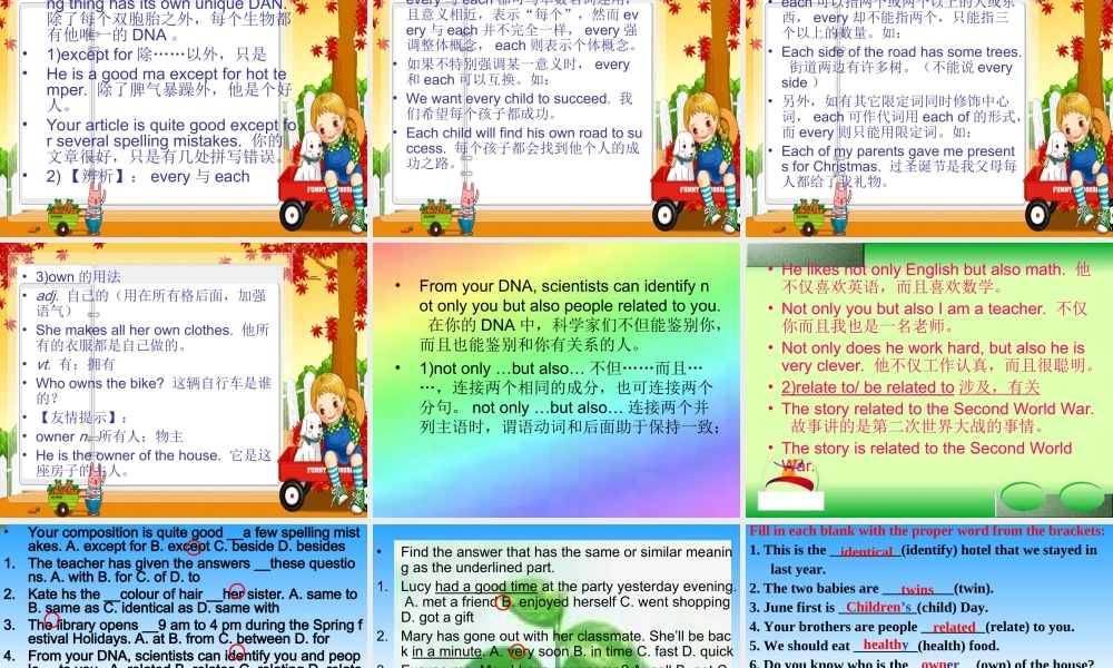 冀教版九年级英语下册Lesson10